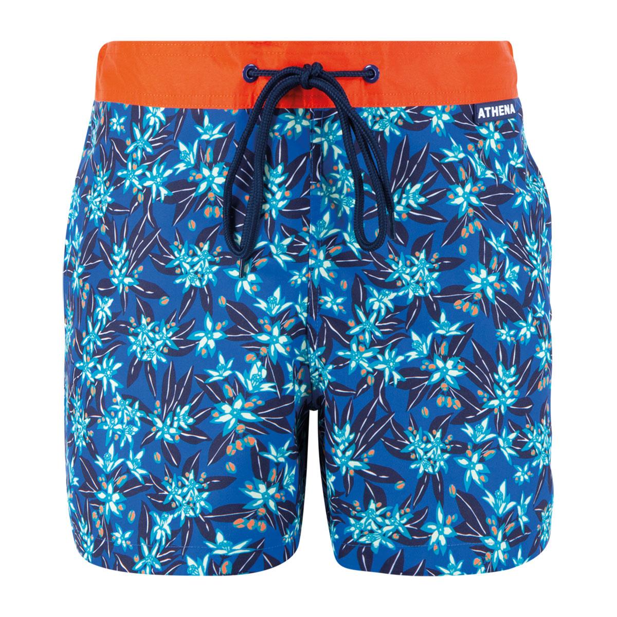 Bermuda de bain court homme Jungle Athena