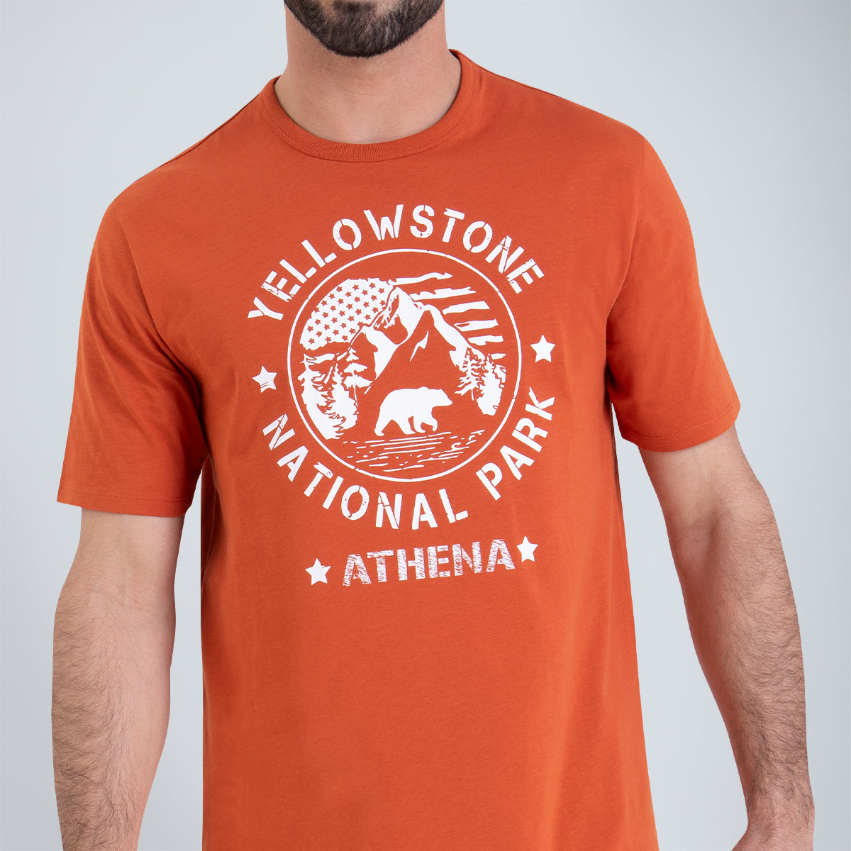 Pyjama court col rond homme Ecopack Athena