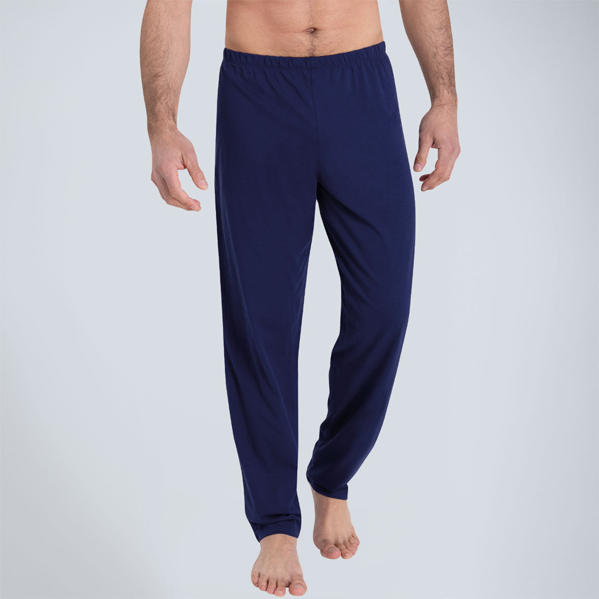 Pyjama long col rond homme Ecopack Athena