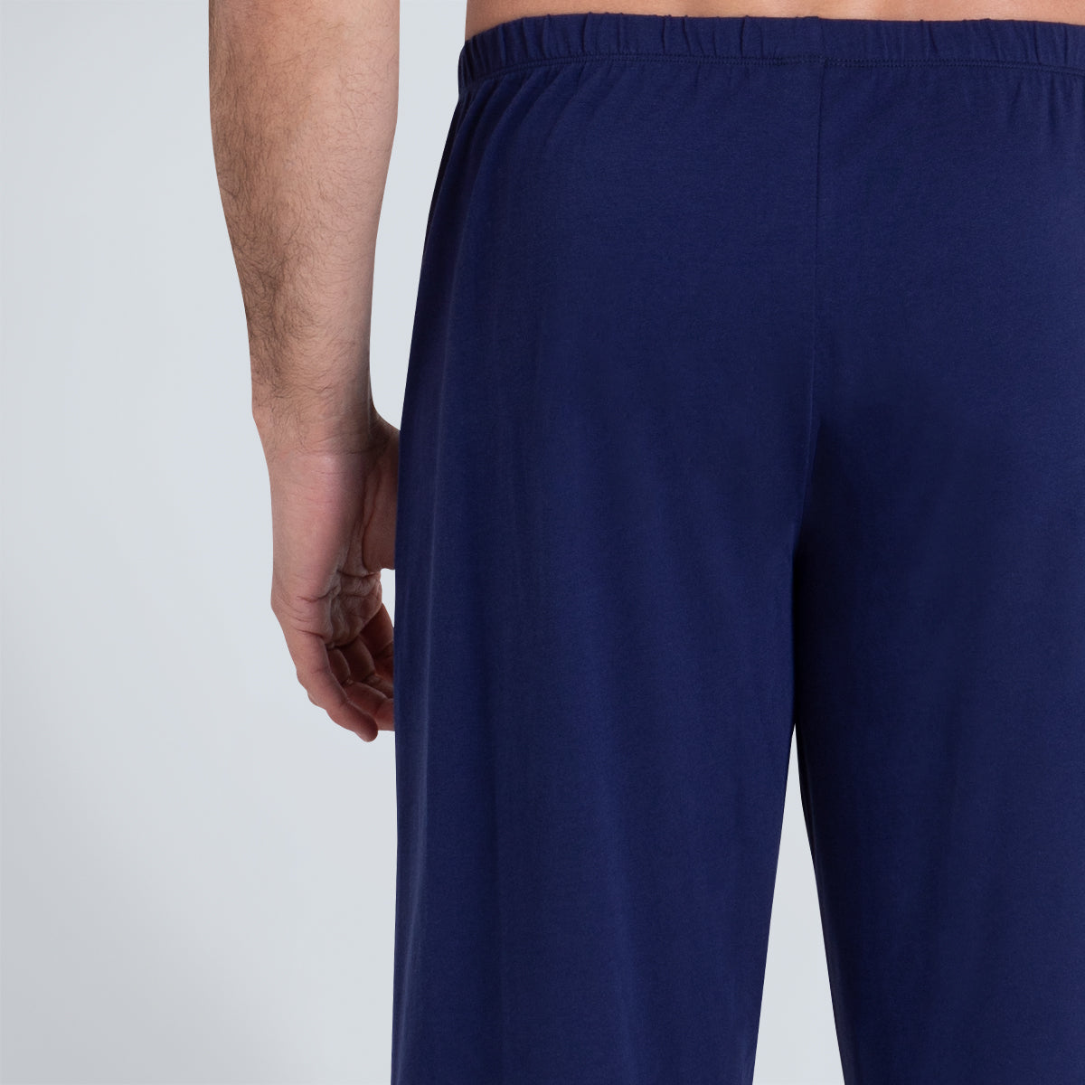 Pyjama long col rond homme Ecopack Athena