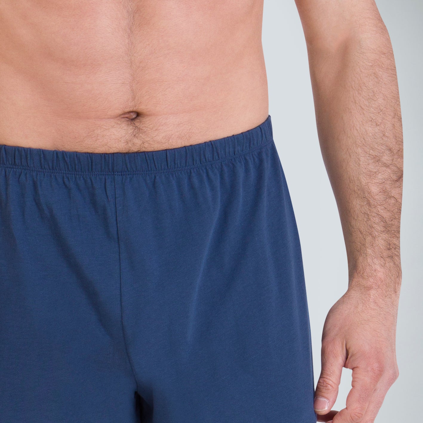 Pyjama long col V homme Ecopack Serigraphie Athena