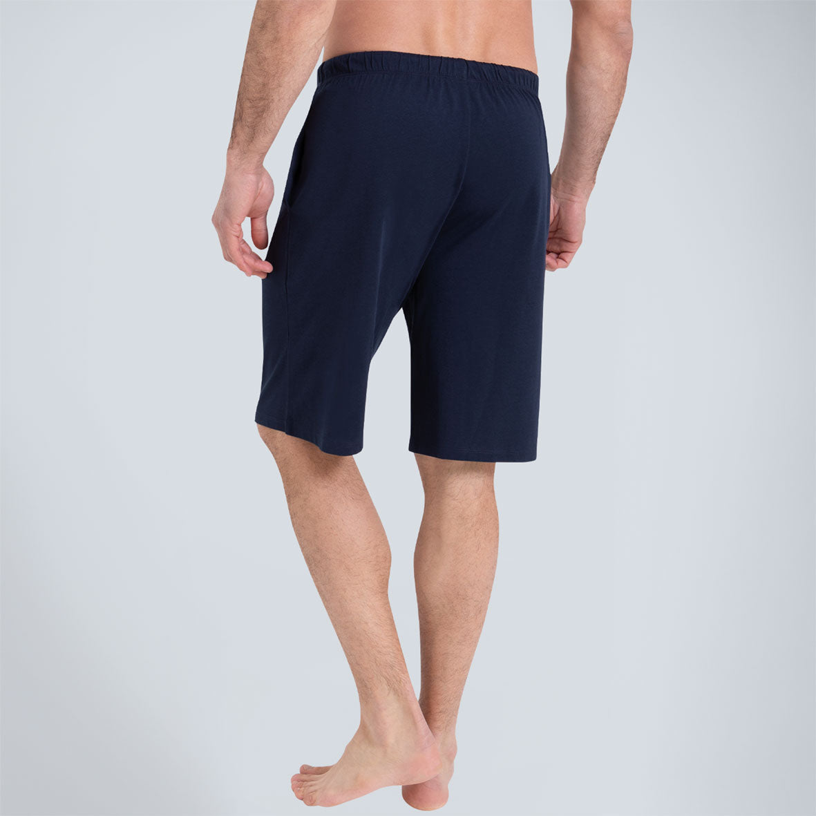 Pyjama court col rond homme Rayures Waves Athena