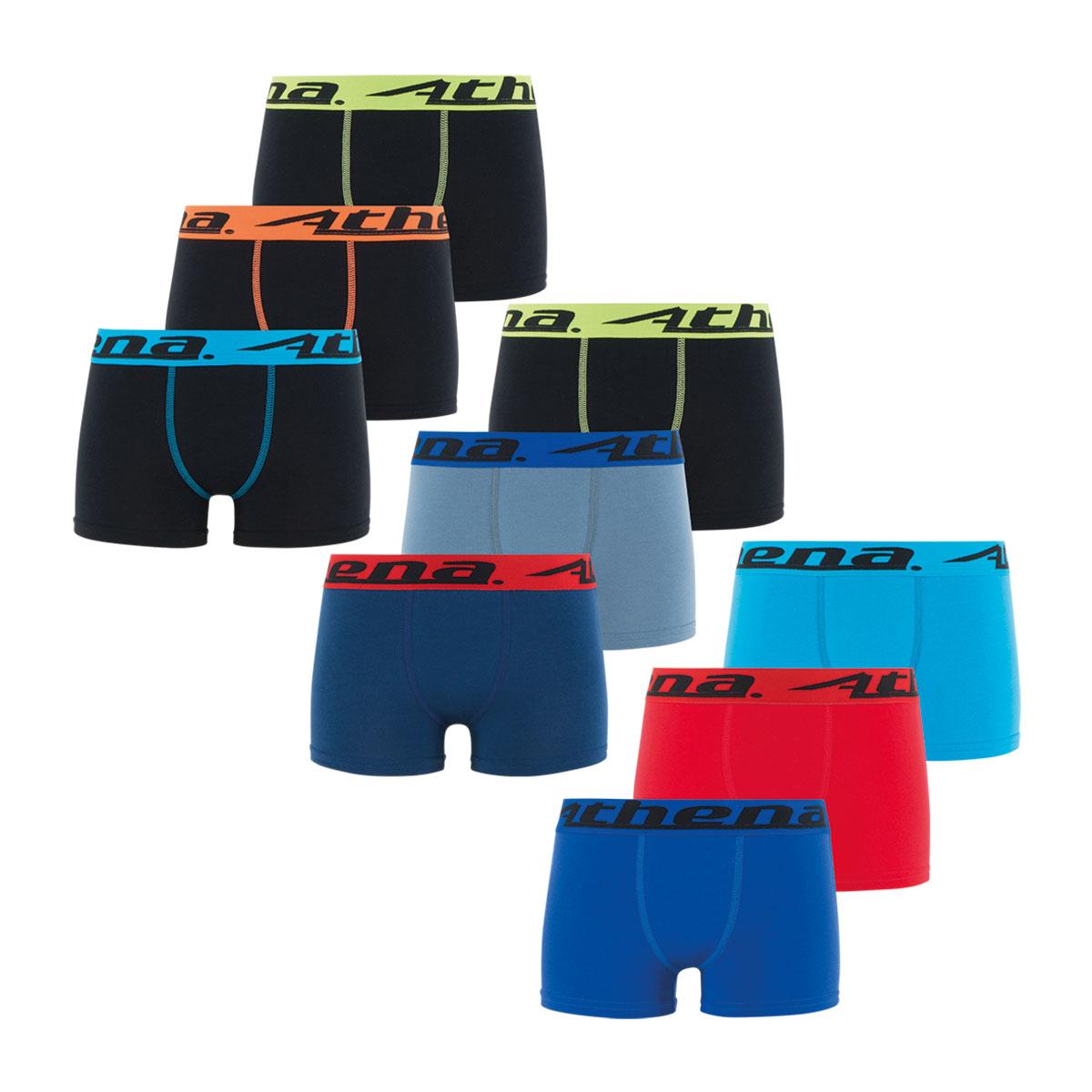 Lot de 9 boxers garçon Ecopack