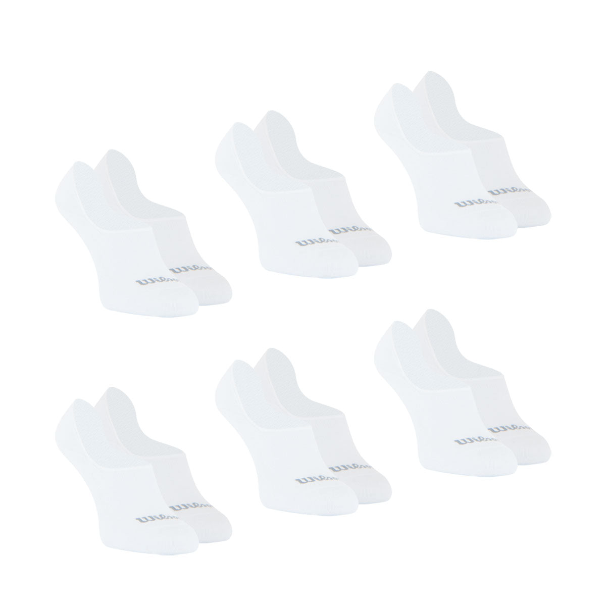 Lot de 6 paires de socquettes invisibles homme Essentiel Wilson