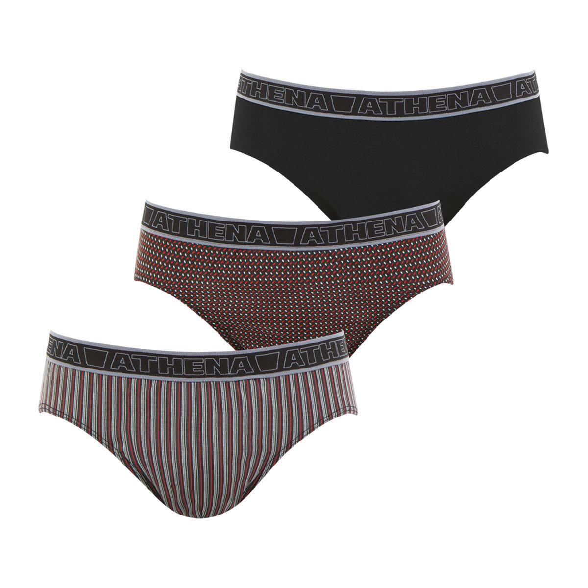 Lot de 3 slips homme Tonic Athena