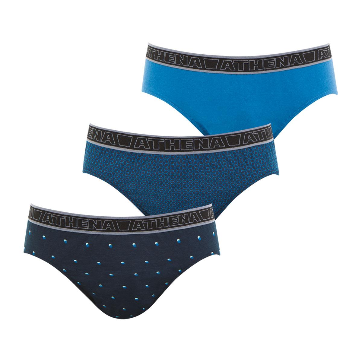Lot de 3 slips homme Tonic Athena