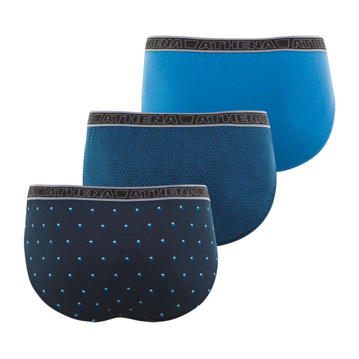 Lot de 3 slips homme Tonic Athena