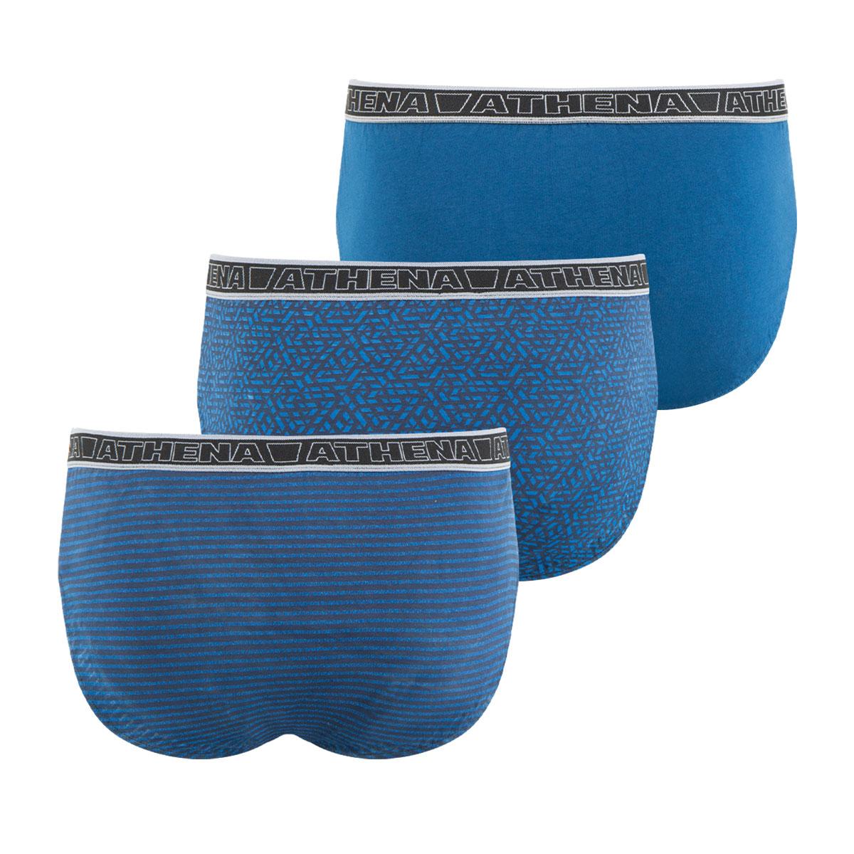 Lot de 3 slips homme Tonic Athena
