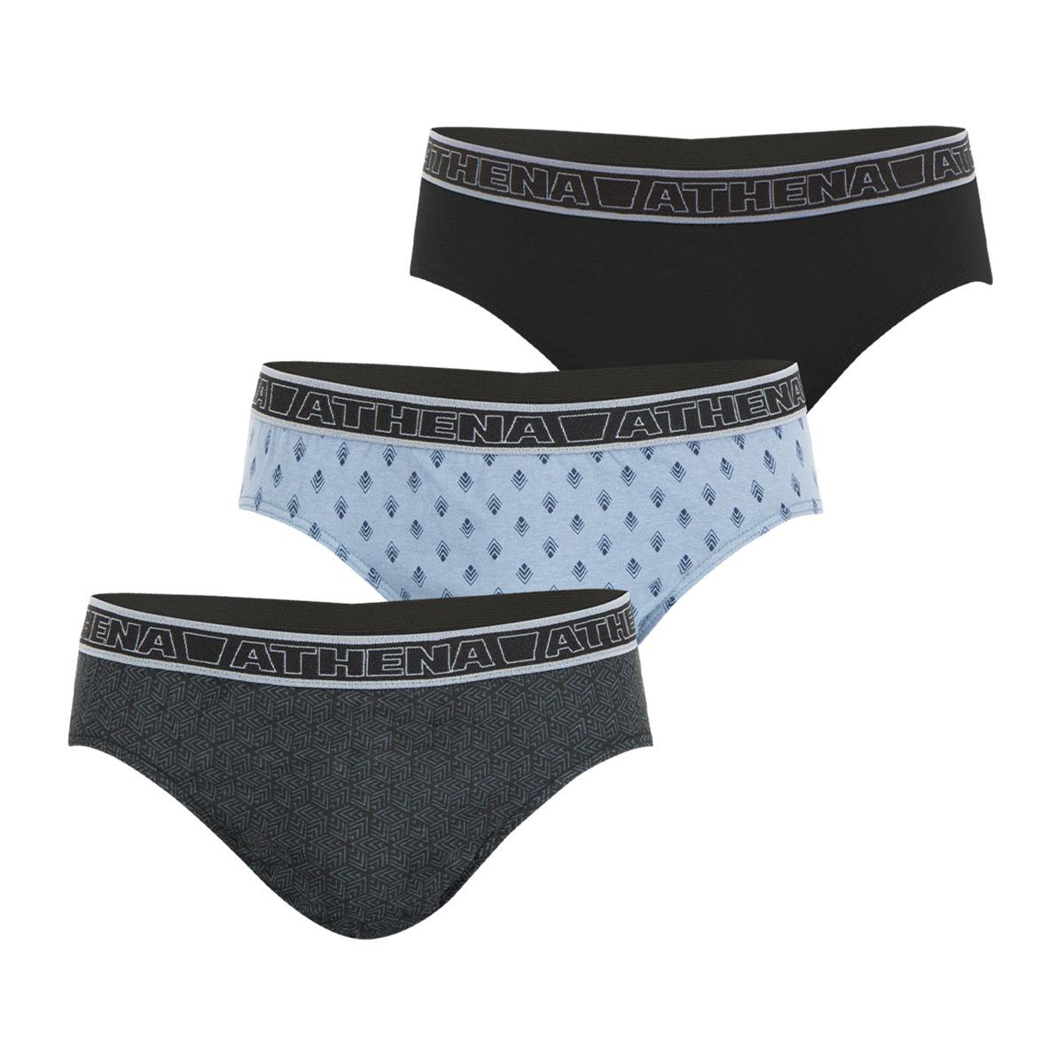Lot de 3 slips homme Tonic Athena