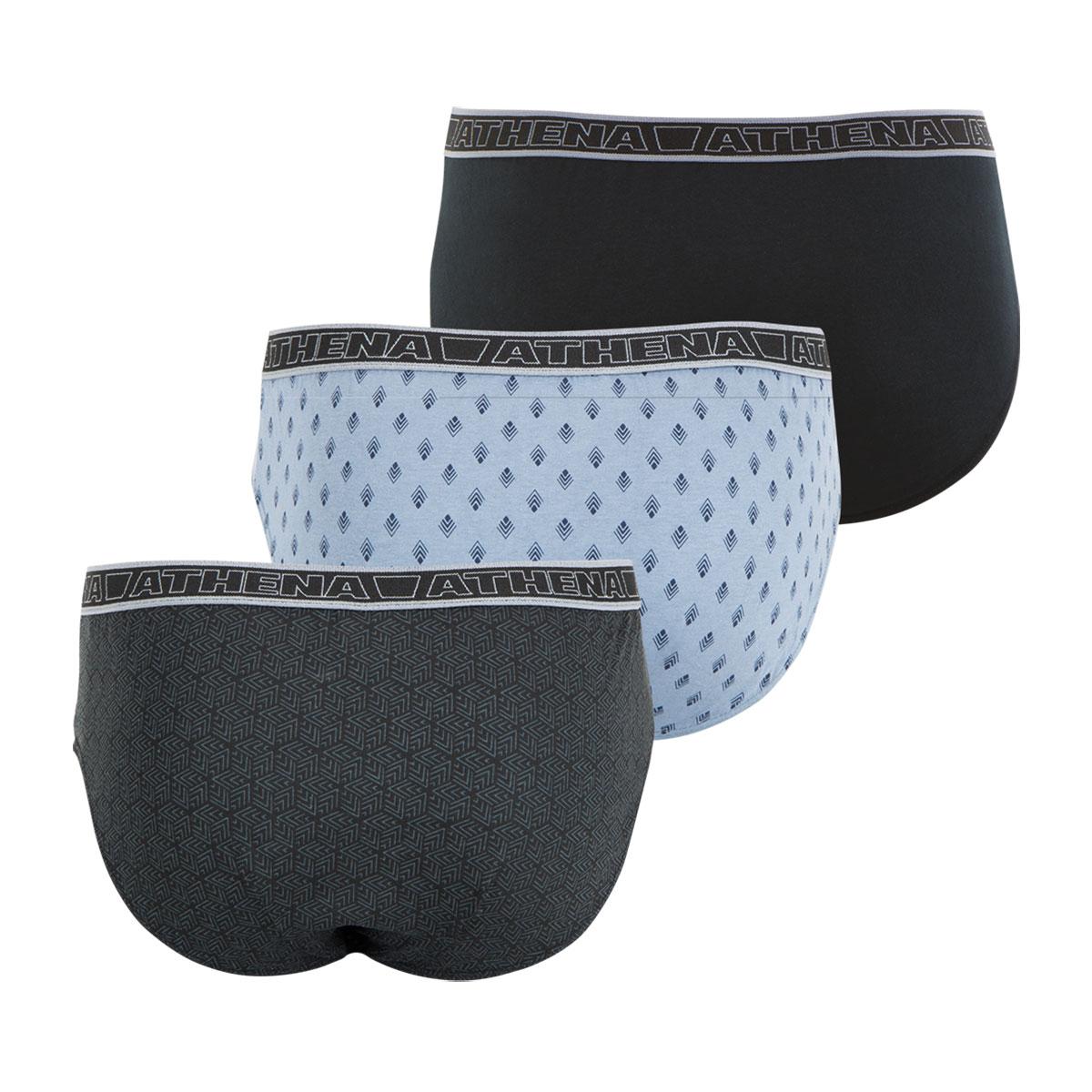 Lot de 3 slips homme Tonic Athena