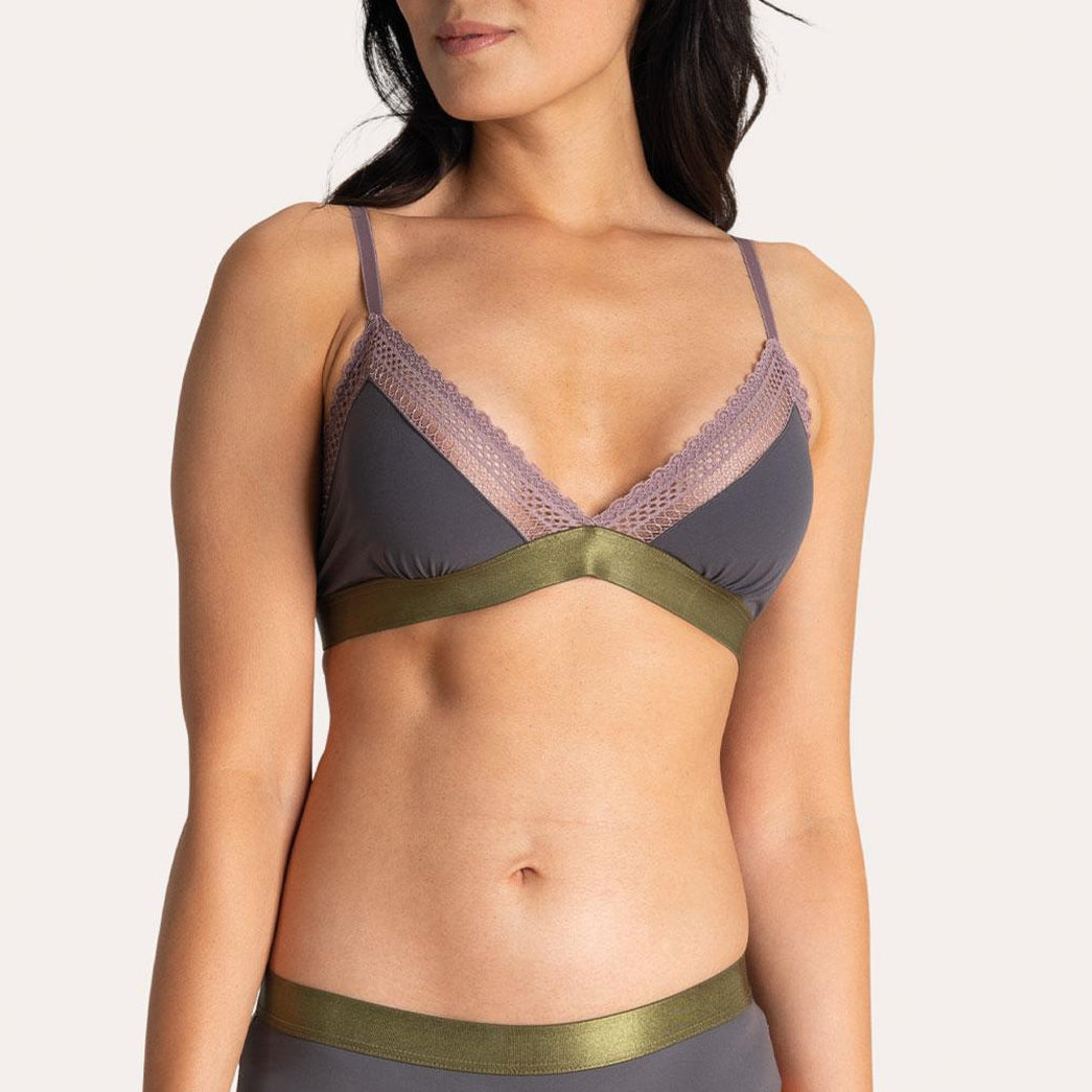 Soutien-gorge triangle sans armatures femme Micro Athena