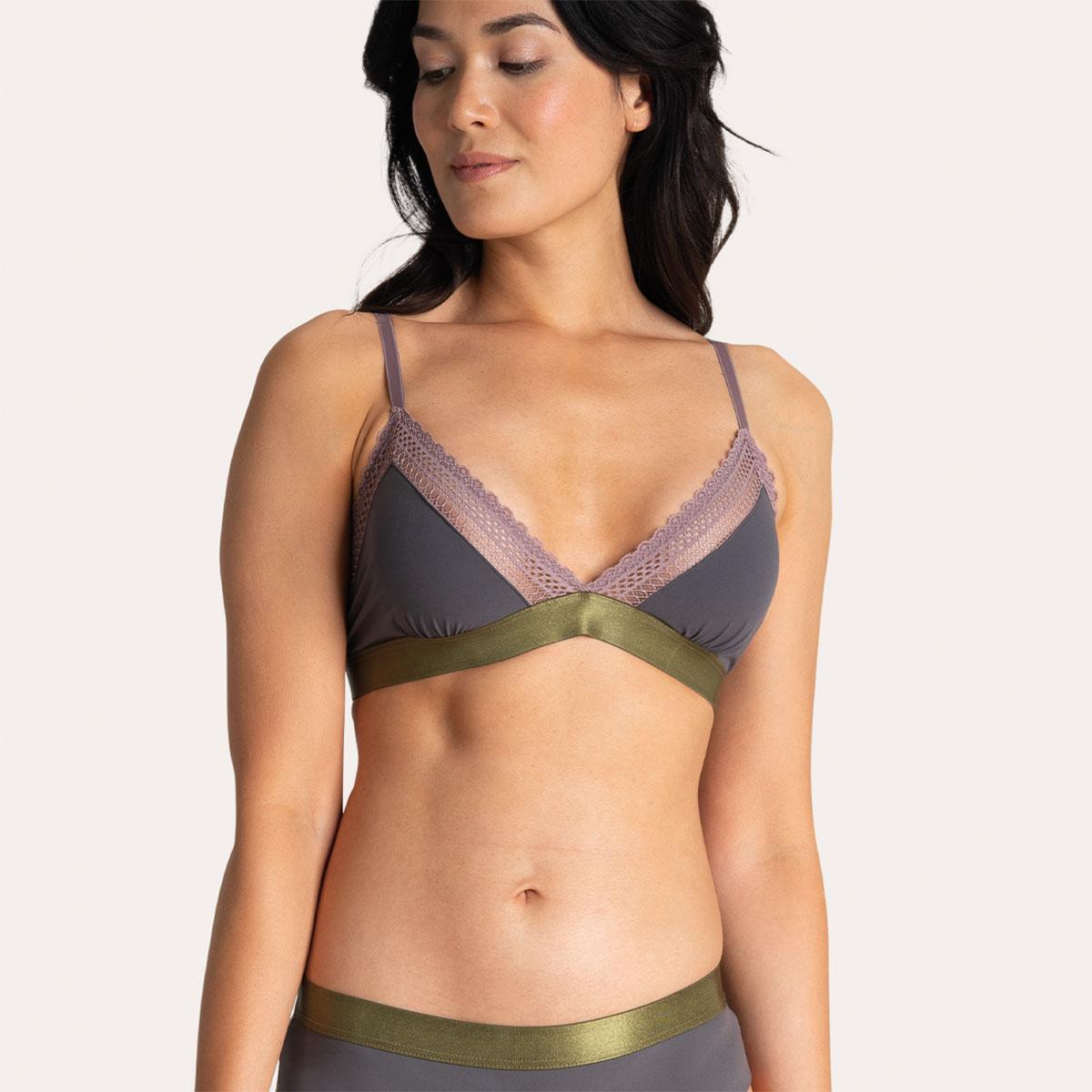 Soutien-gorge triangle sans armatures femme Micro Athena