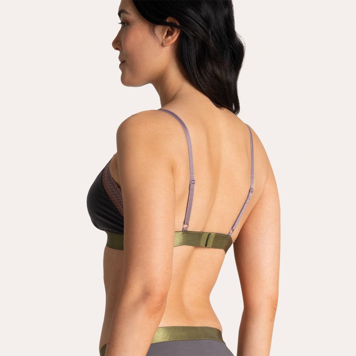 Soutien-gorge triangle sans armatures femme Micro Athena