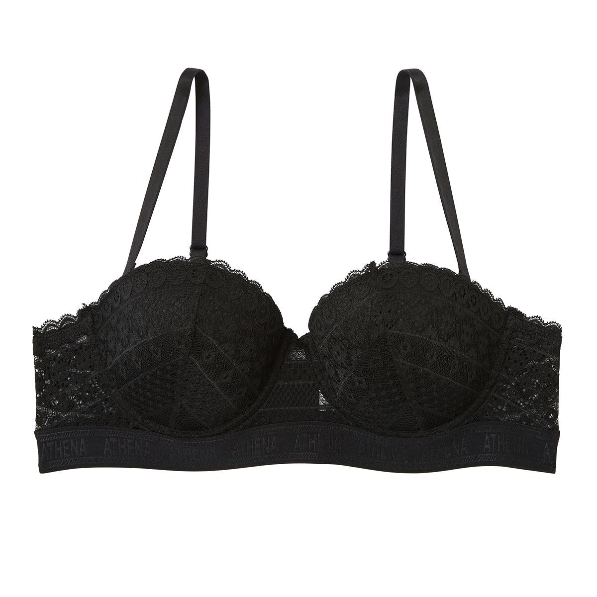 Soutien-gorge bandeau à armatures souples femme Dentelle Athena
