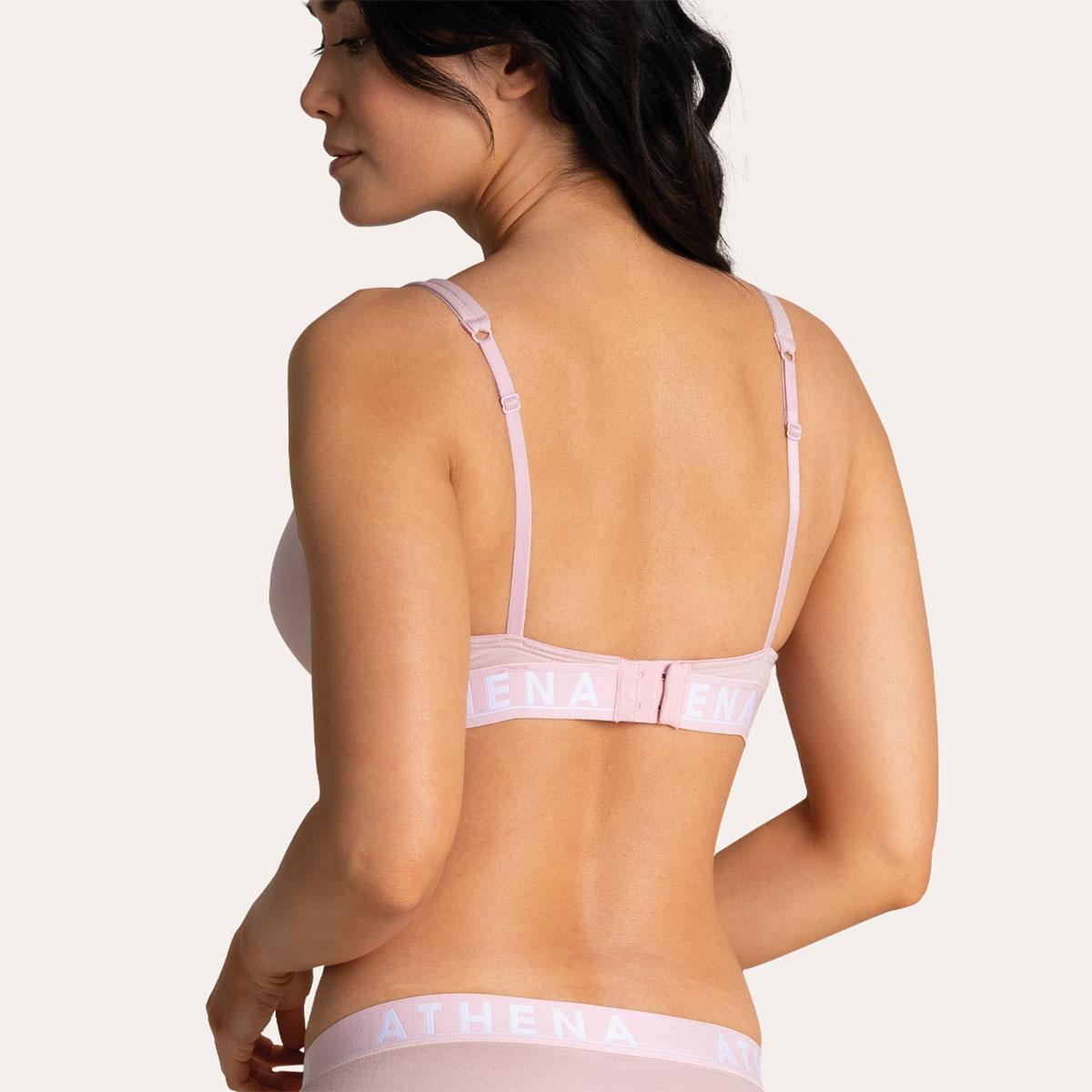 Soutien-gorge triangle sans armatures à coques amovibles femme Easy Color Athena