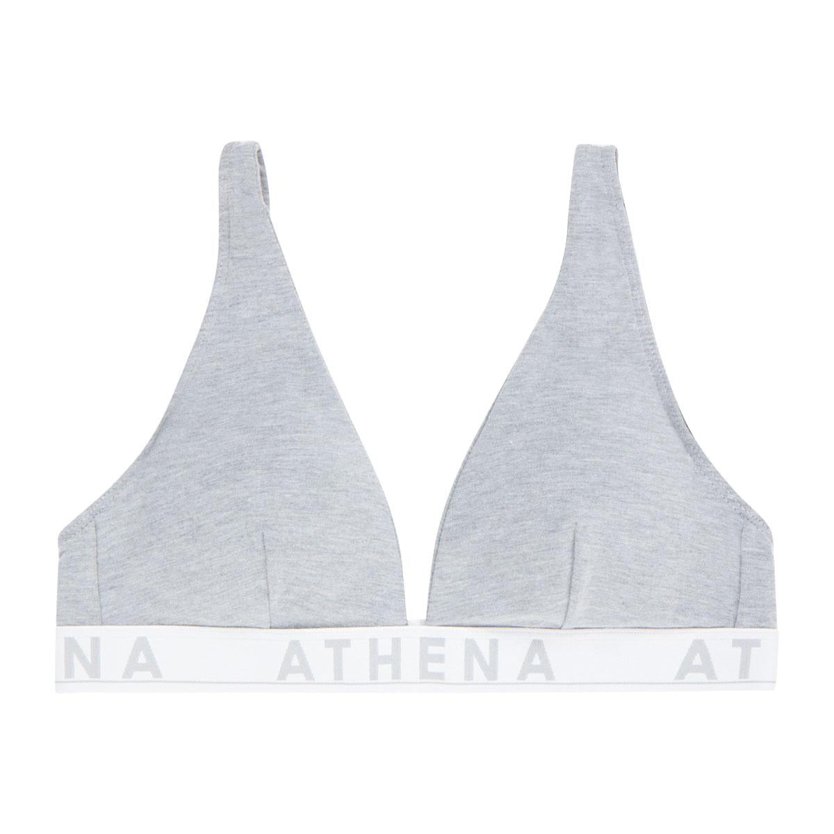 Soutien-gorge triangle sans armatures à coques amovibles femme Easy Color Athena