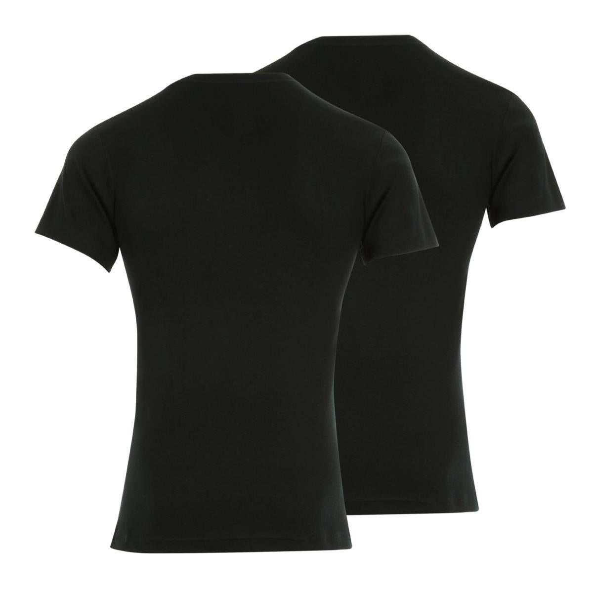 Lot de 2 Tee shirts col V homme coton issu de l'agriculture biologique Athena