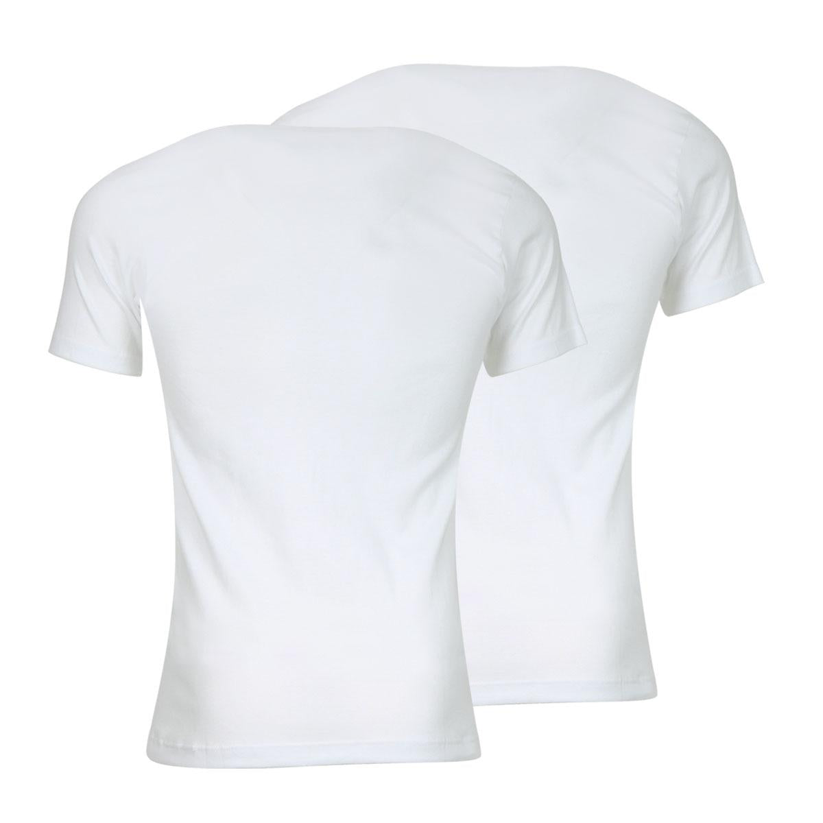 Lot de 2 tee-shirts col rond homme coton issu de l'agriculture biologique Athena