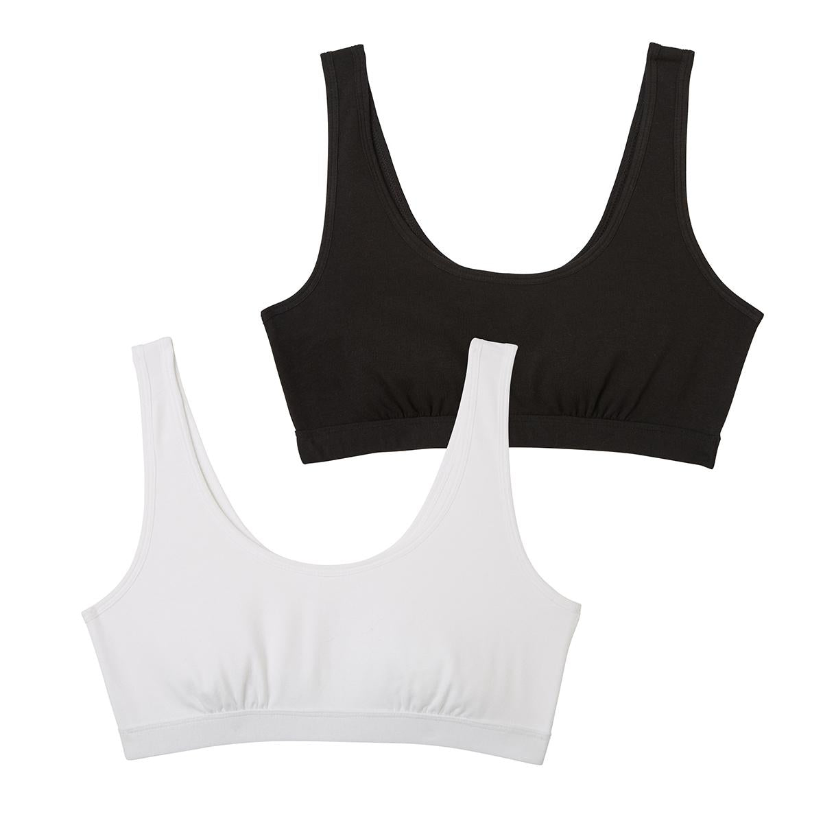 Lot de 2 brassières femme Ecopack Basic Athena