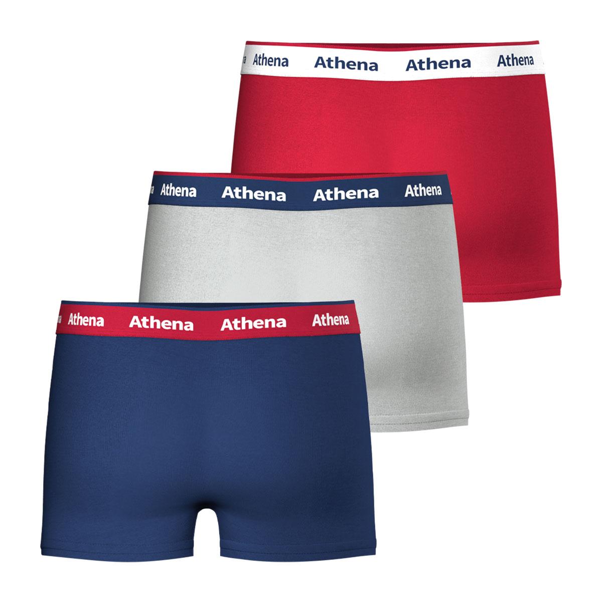 Lot de 3 boxers garçon Supporter Athena