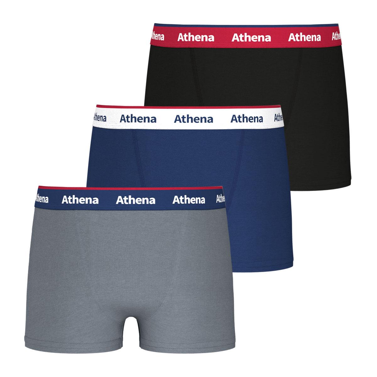 Lot de 3 boxers garçon Supporter Athena