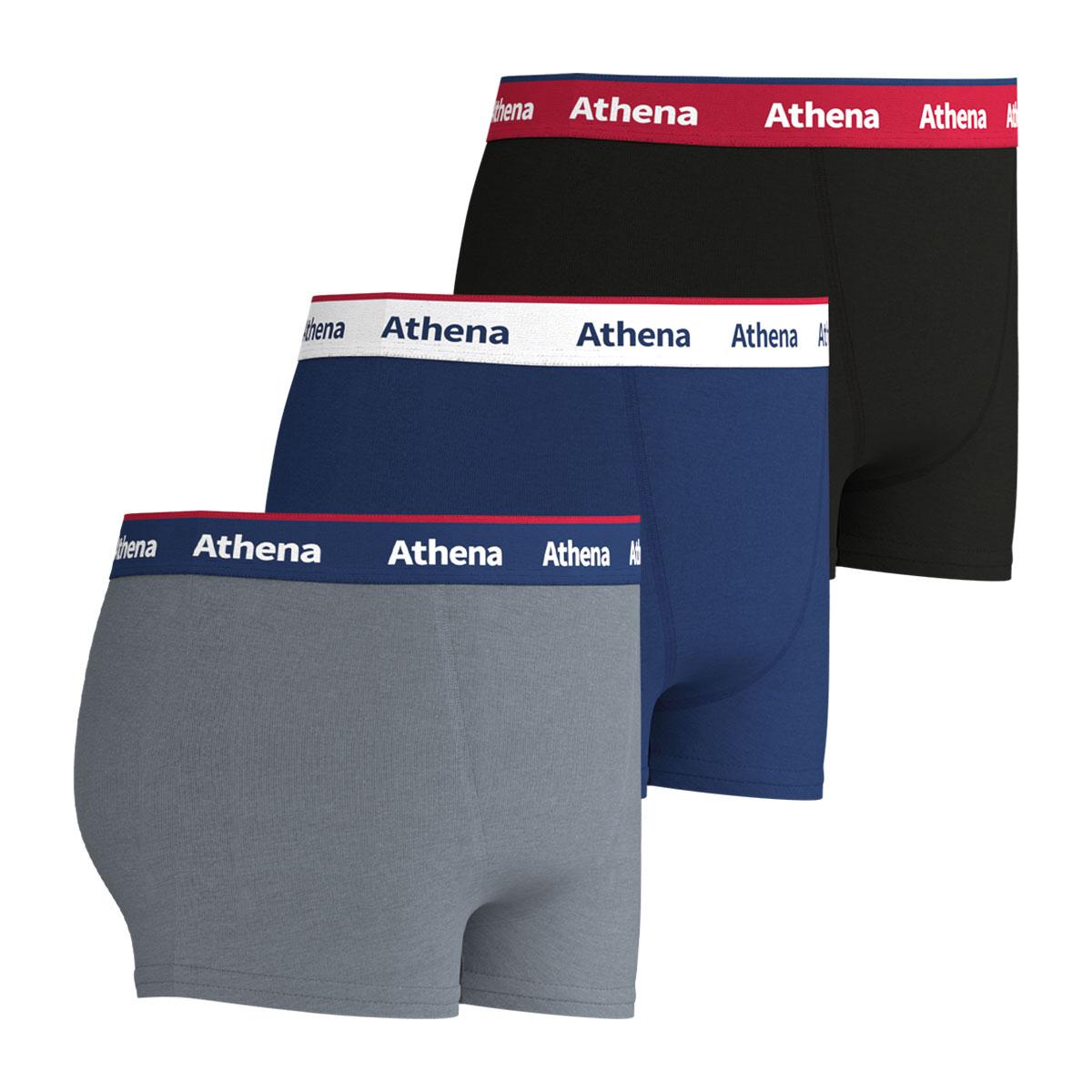 Lot de 3 boxers garçon Supporter Athena