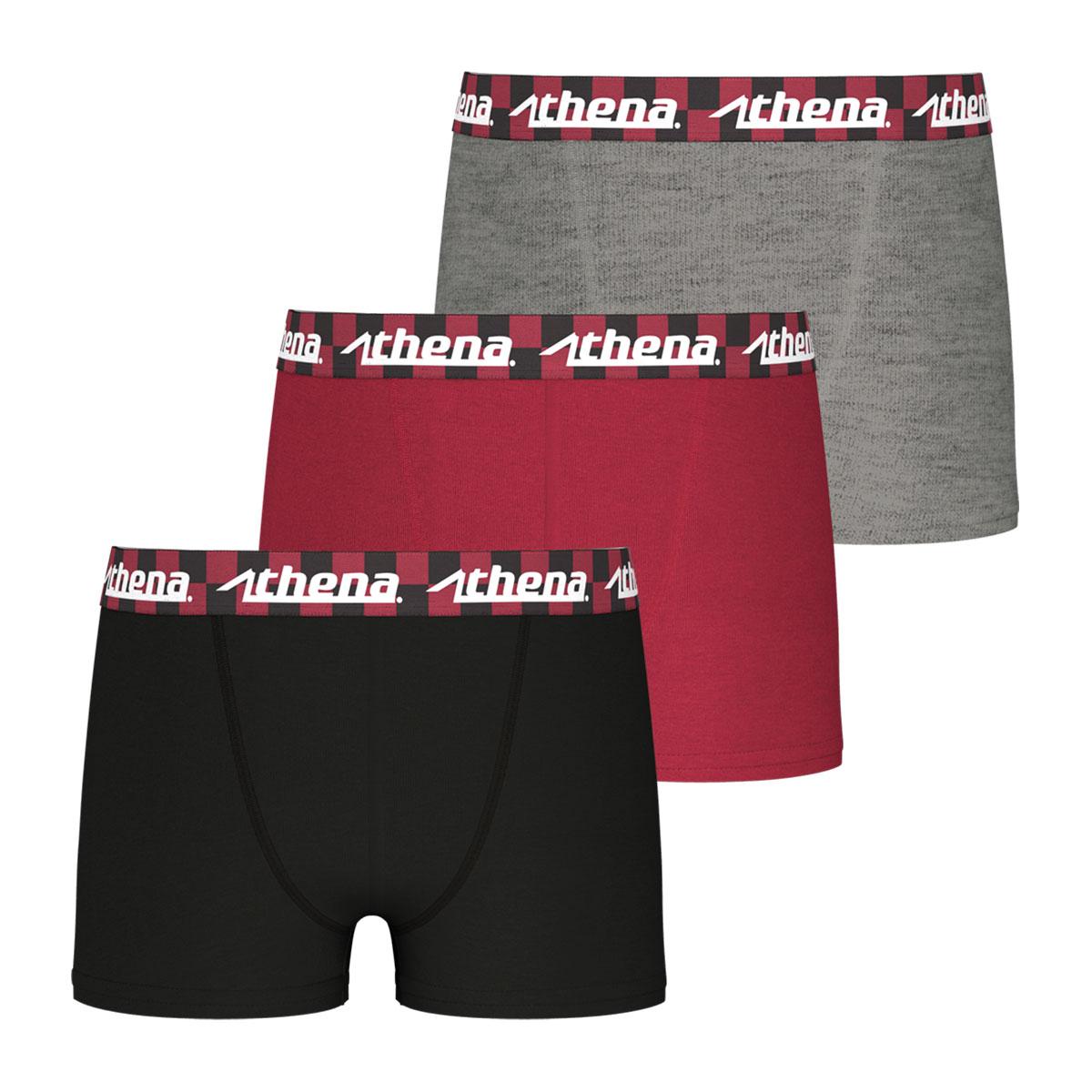 Lot de 3 boxers garçon Easy Fun Athena