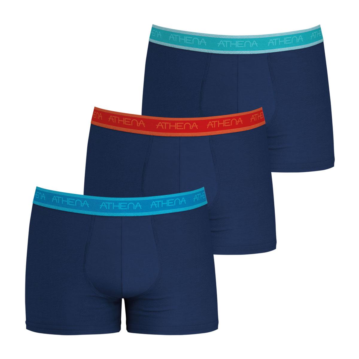 Lot de 3 boxers homme Easy Bio Athena