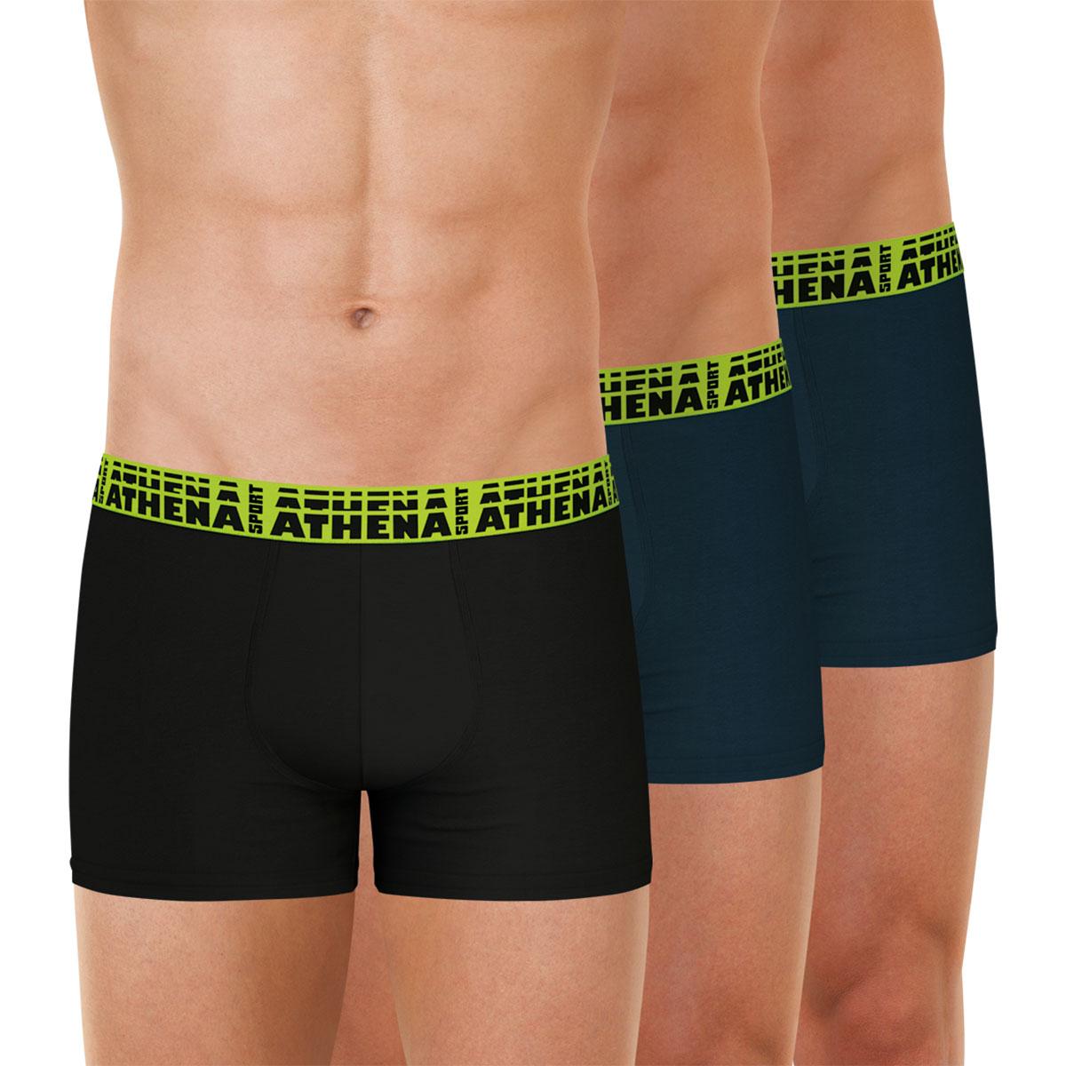 Lot de 3 boxers homme Athena