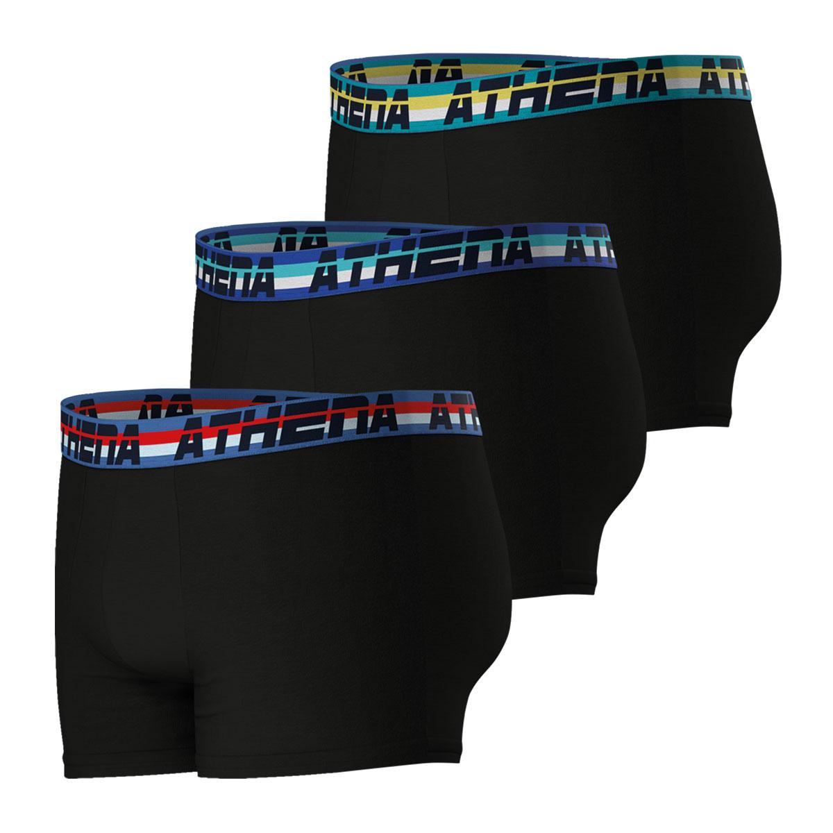 Lot de 3 boxers homme 720 Stretch Coton Athena