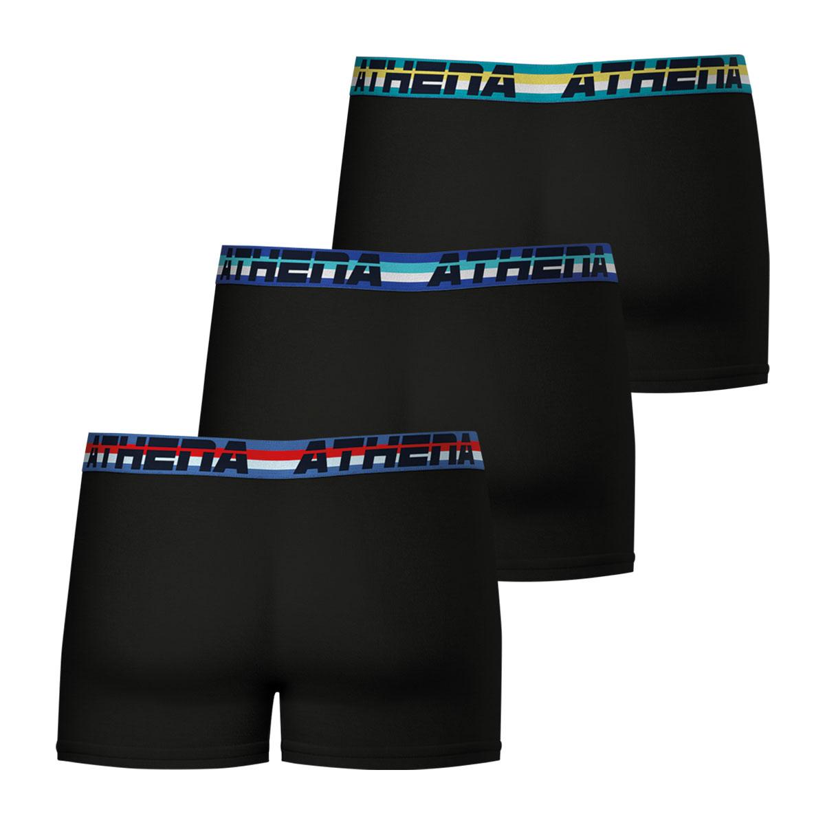 Lot de 3 boxers homme 720 Stretch Coton Athena