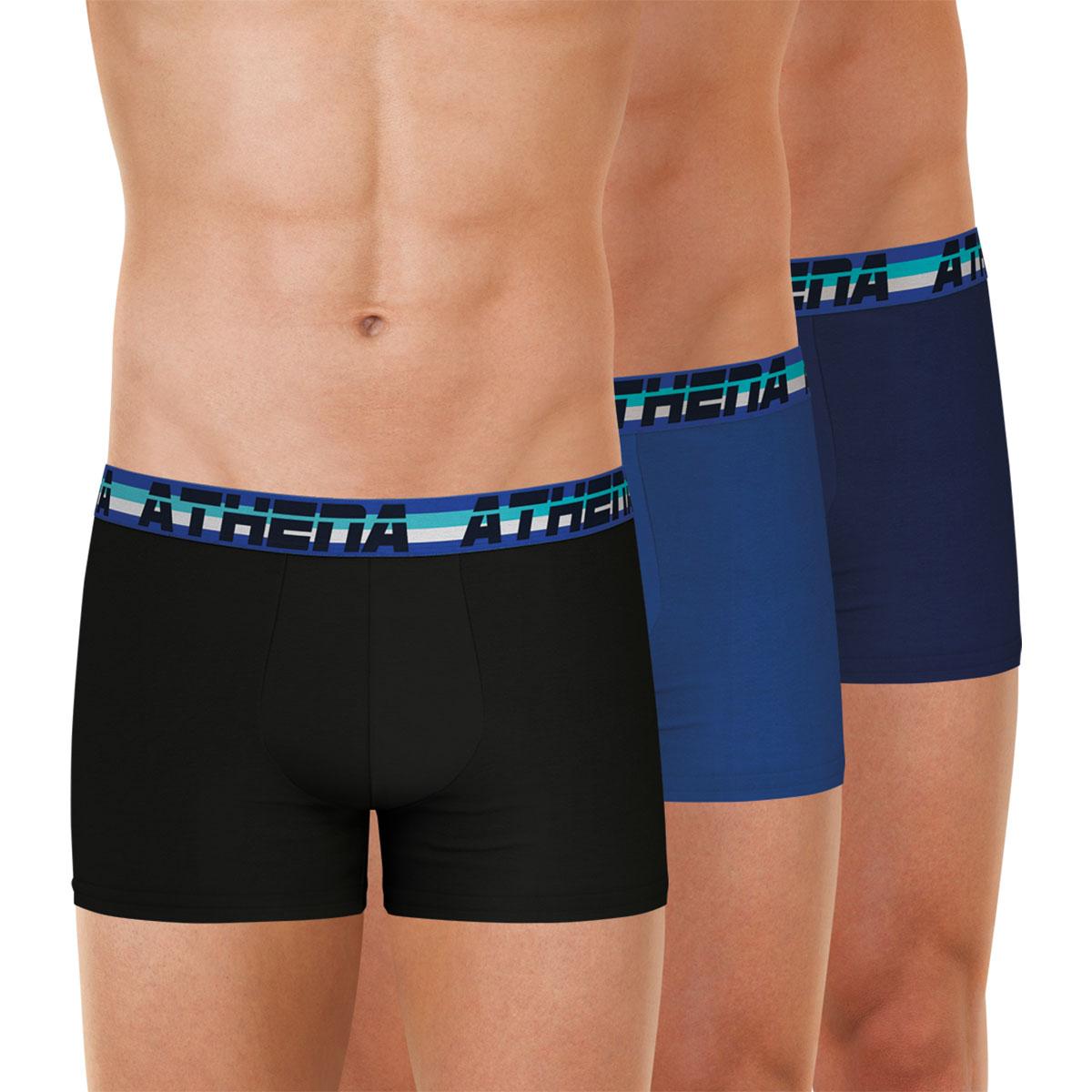 Lot de 3 boxers homme 720 Stretch Coton Athena
