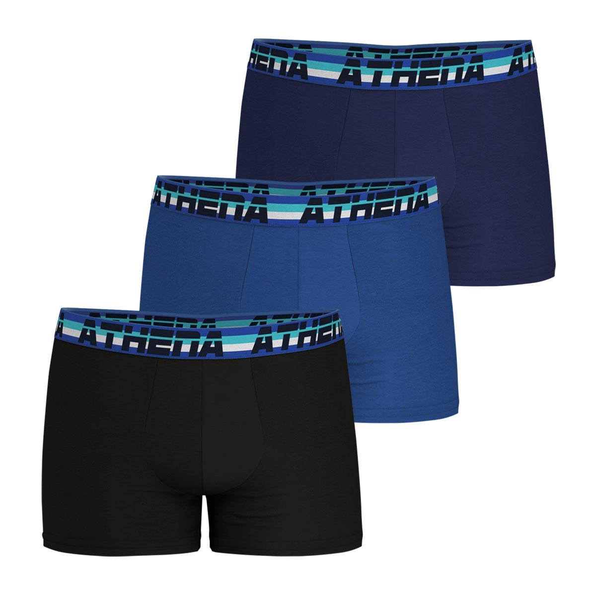 Lot de 3 boxers homme 720 Stretch Coton Athena