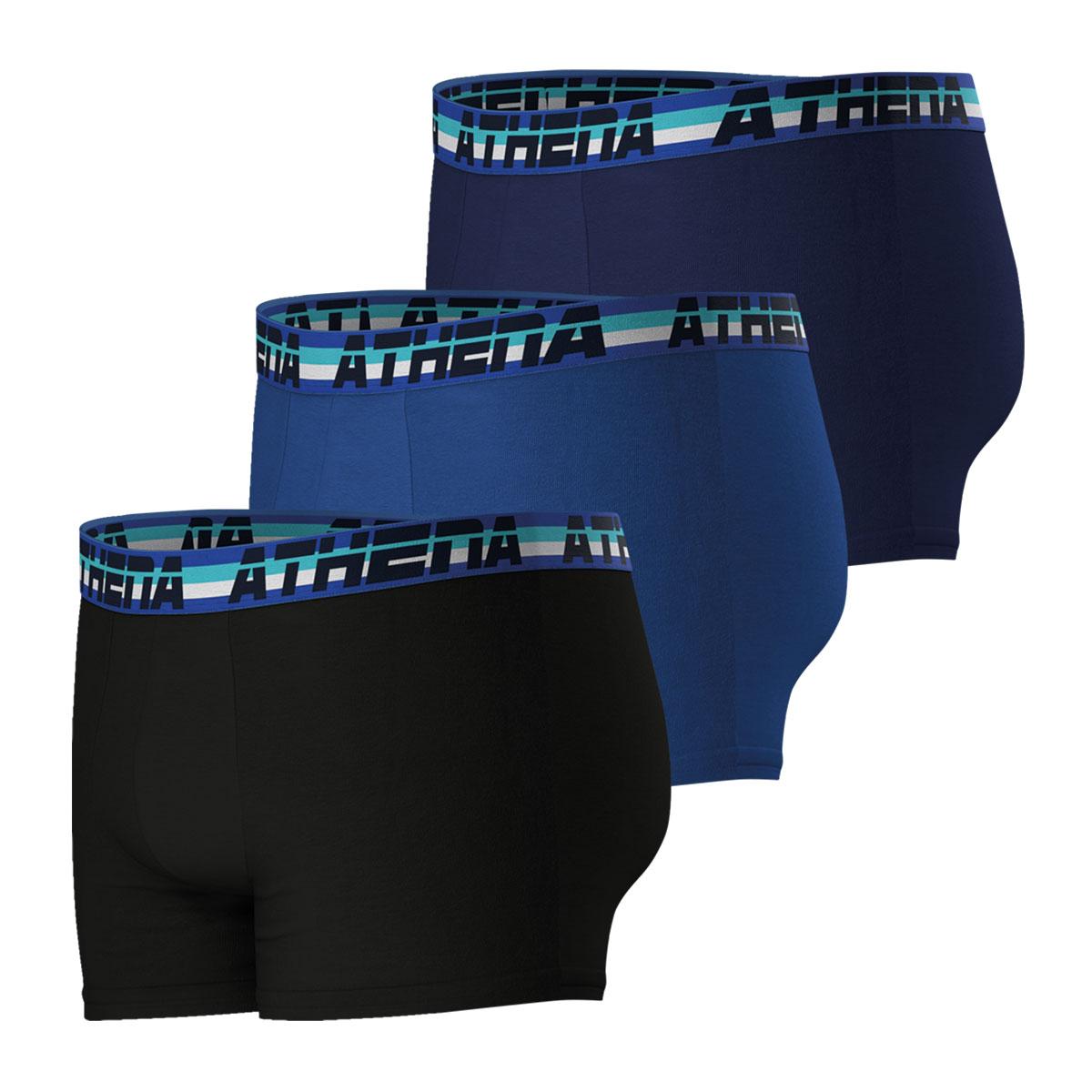 Lot de 3 boxers homme 720 Stretch Coton Athena
