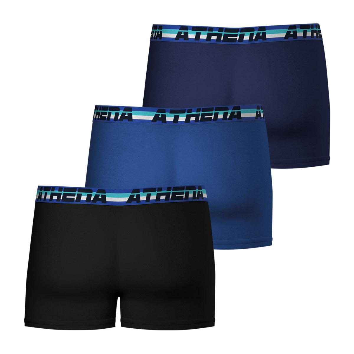 Lot de 3 boxers homme 720 Stretch Coton Athena