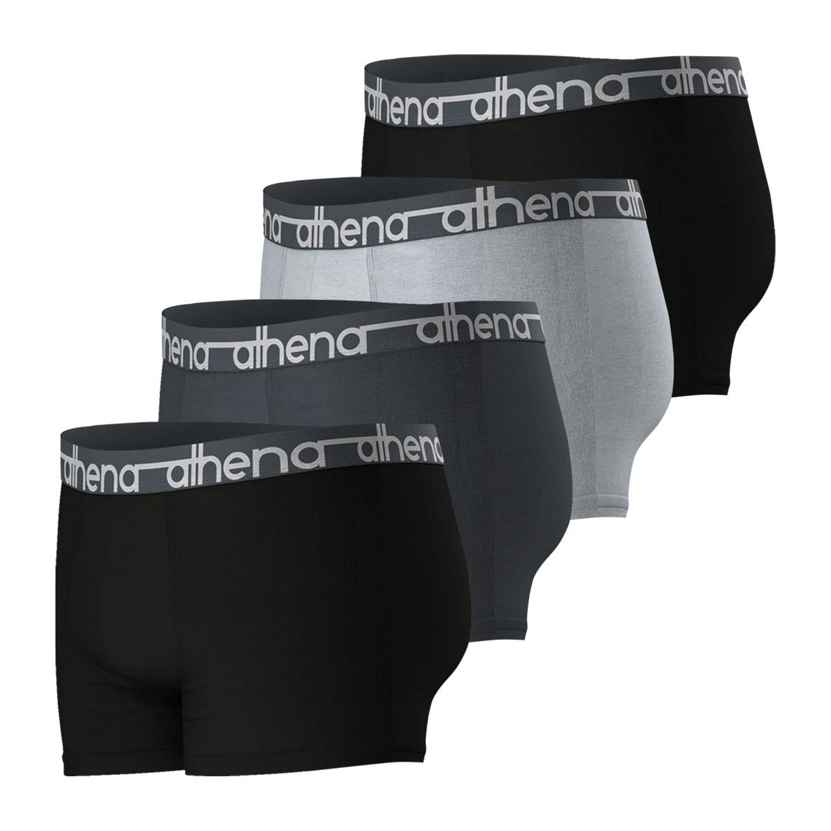 Lot de 4 boxers homme Easy Jean Athena