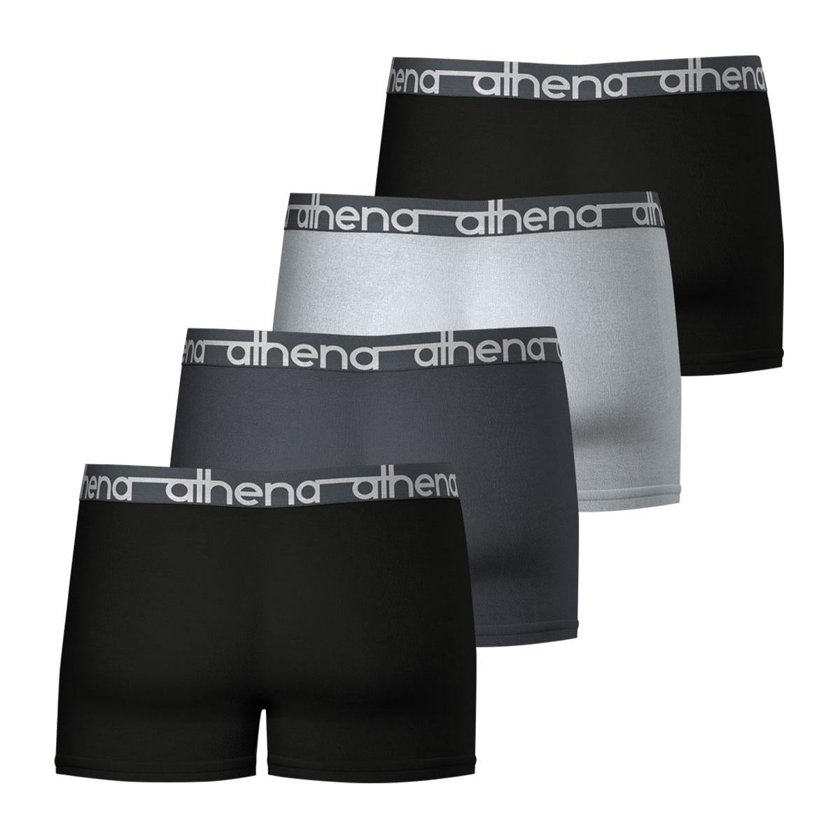 Lot de 4 boxers homme Easy Jean Athena