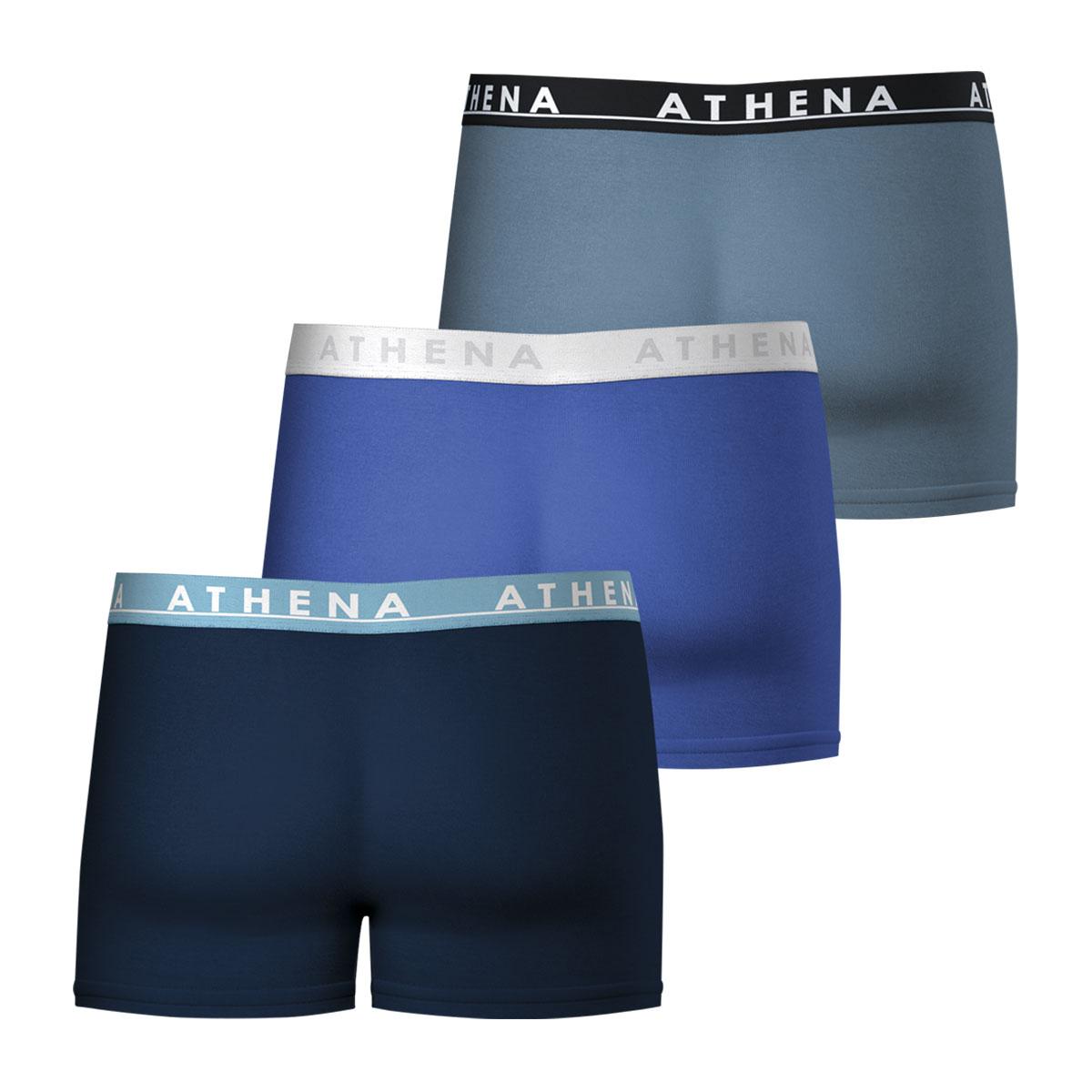 Lot de 3 boxers homme Easy Color Athena