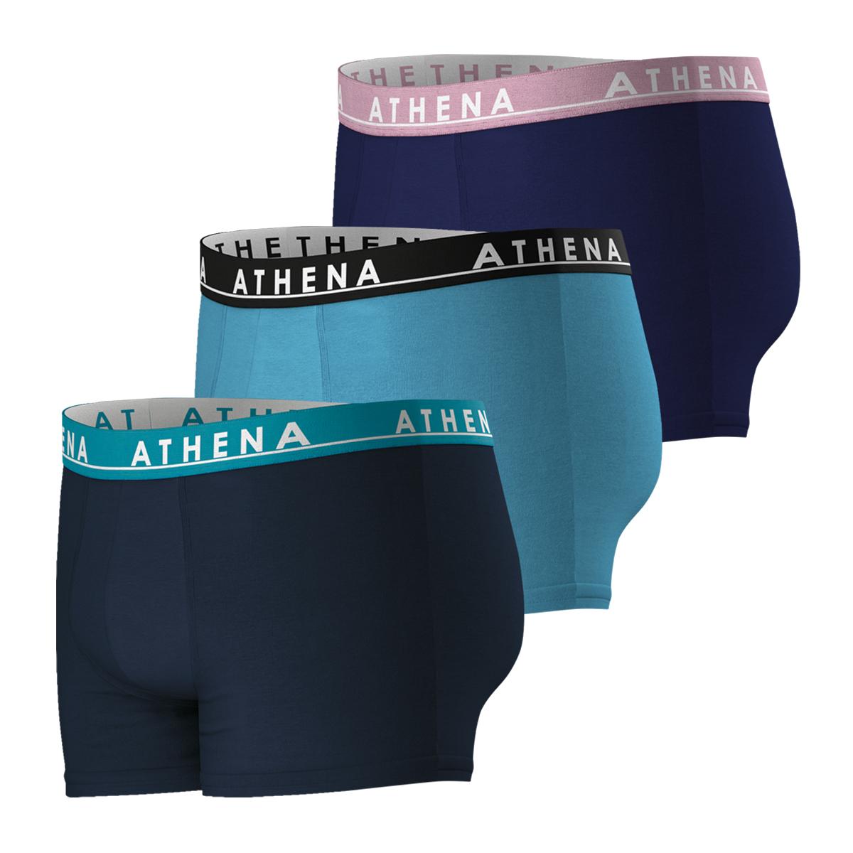 Lot de 3 boxers homme Easy Color Athena