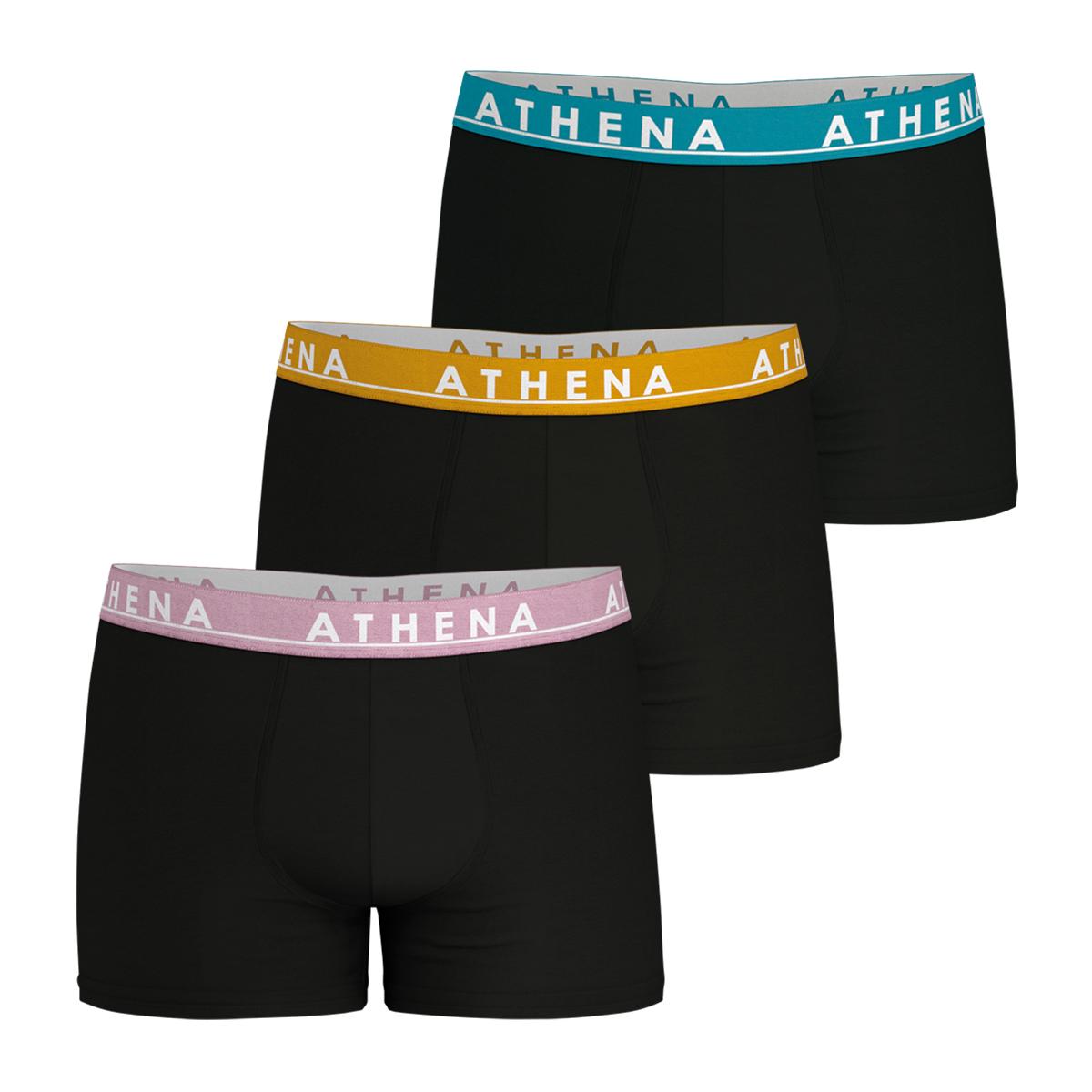 Lot de 3 boxers homme Easy Color Athena