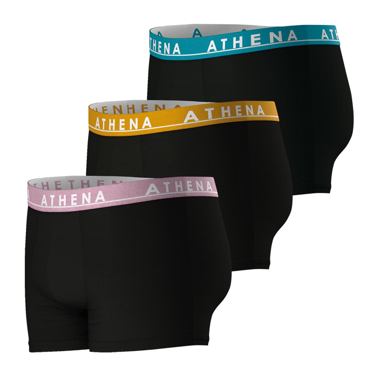 Lot de 3 boxers homme Easy Color Athena