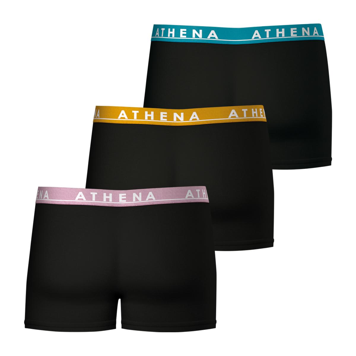 Lot de 3 boxers homme Easy Color Athena