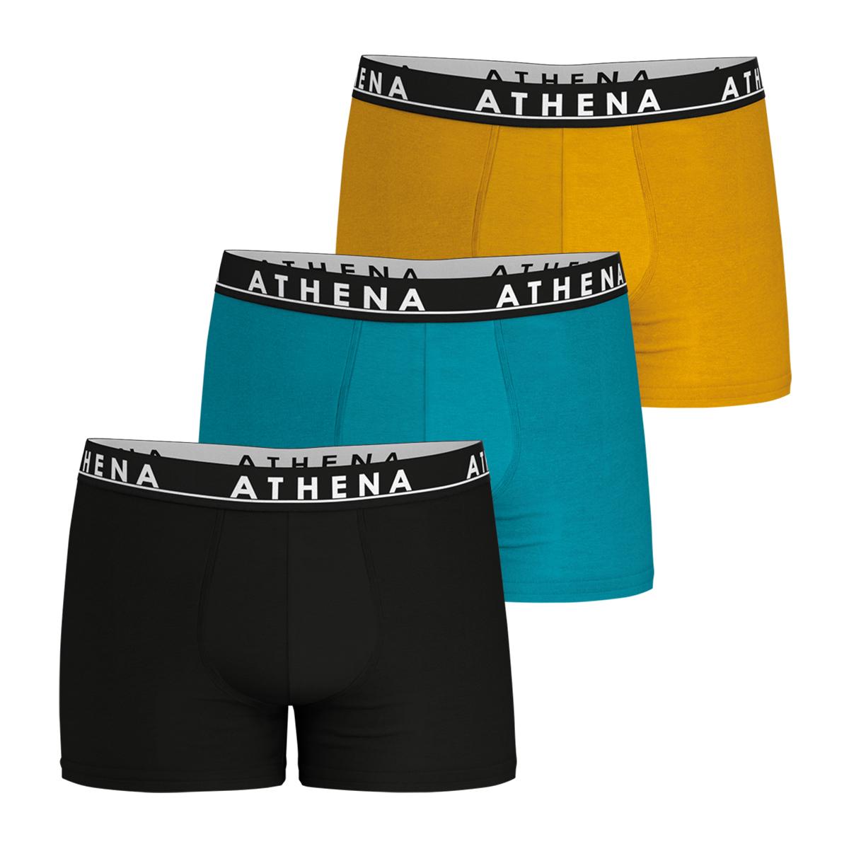Lot de 3 boxers homme Easy Color Athena