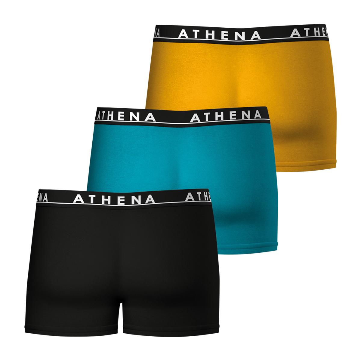 Lot de 3 boxers homme Easy Color Athena