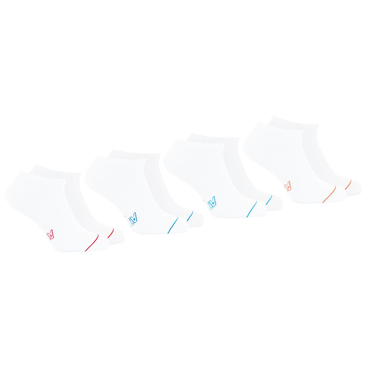 Lot de 4 paires de socquettes low cut Ecopack Athena