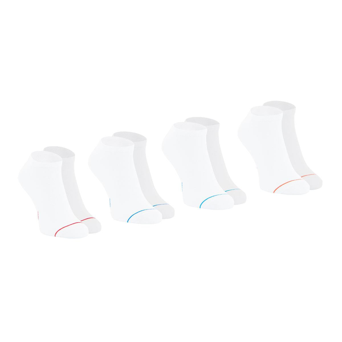 Lot de 4 paires de socquettes low cut Ecopack Athena