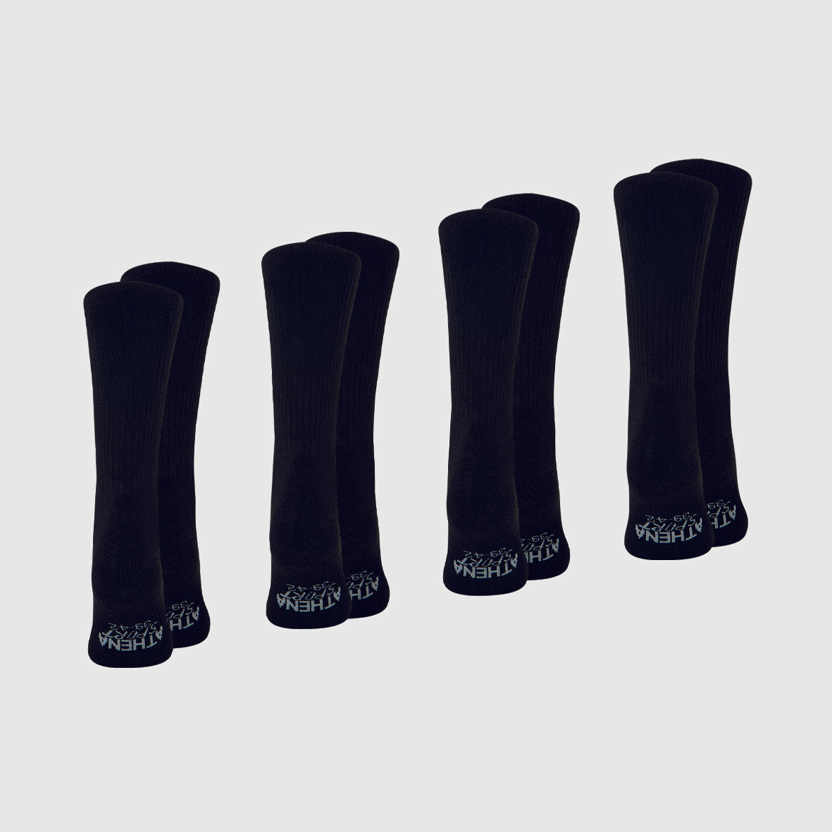 Lot de 4 mi-chaussettes homme Odor Control Athena