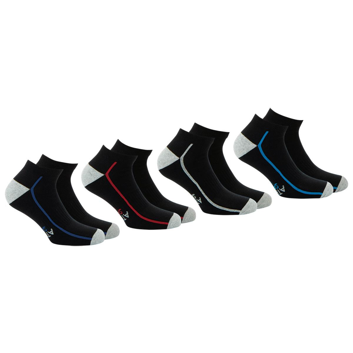 Lot de 4 paires de chaussettes de sport courtes Athena