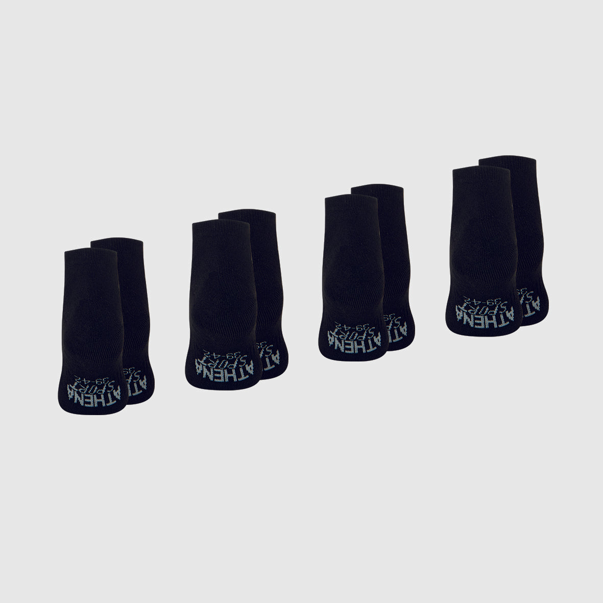 Lot de 4 paires de socquettes homme Odor Control Athena
