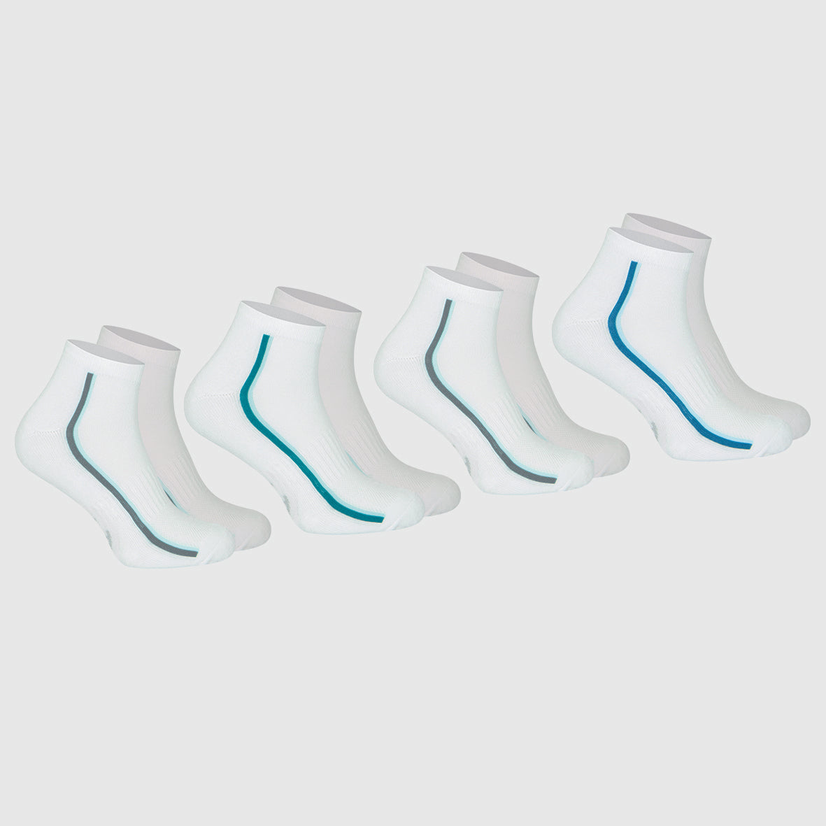 Lot de 4 paires de socquettes homme Odor control Athena